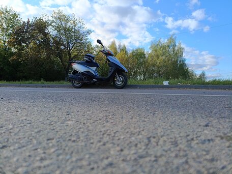2006 Yamaha CygnusX, белый, 80000 рублей, вид 3