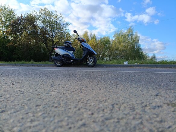 2006 Yamaha CygnusX, белый, 80000 рублей - вид 2