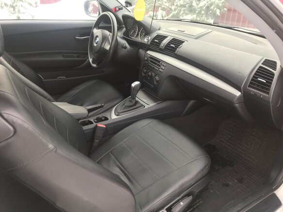 2010 BMW 1 серии 116i I (E81/E82/E87/E88) Рестайлинг, белый - вид 3