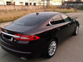 2013 Jaguar XF I Рестайлинг, коричневый, 1900000 рублей, вид 3