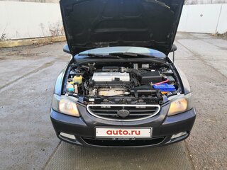 2008 Hyundai Accent ТагАЗ II, чёрный, 430000 рублей, вид 2