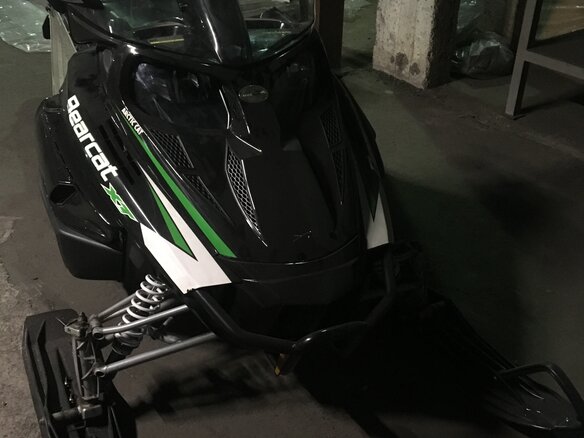 2010 Arctic Cat Bearcat, чёрный