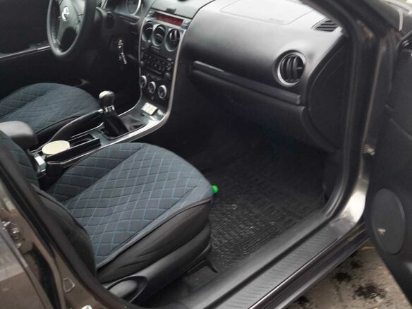 2006 Mazda 6 I (GG) Рестайлинг, серый, 399999 рублей - вид 9