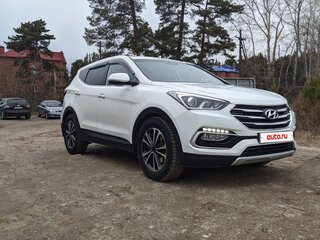 2015 Hyundai Santa Fe III Рестайлинг, белый, 2300000 рублей, вид 4
