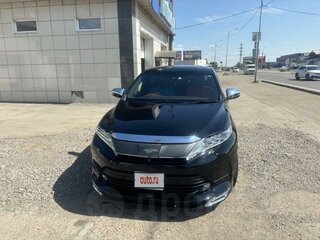 2020 Toyota Harrier III (XU60) Рестайлинг, чёрный, 3250000 рублей, вид 1