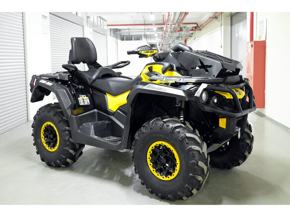 2012 BRP Can-Am Outlander 1000, жёлтый - вид 1