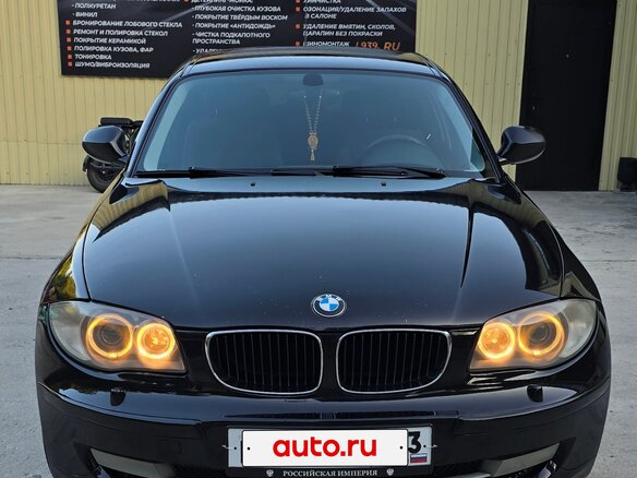 2011 BMW 1 серии 116i I (E81/E82/E87/E88) Рестайлинг, чёрный, 1000050 рублей