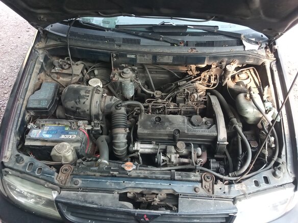 1998 Mitsubishi Space Wagon II, синий - вид 16