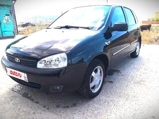 2012 Lada (ВАЗ) Kalina I, чёрный, 420000 рублей, вид 1