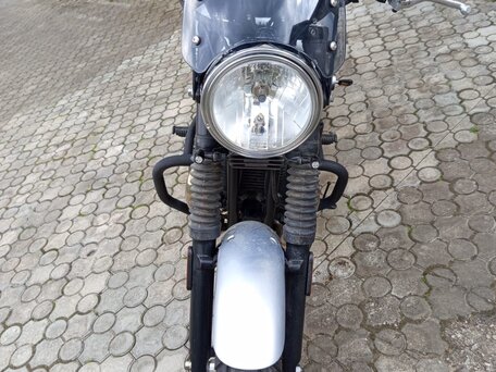 2014 Triumph Bonneville T100, серебристый, 550000 рублей, вид 3
