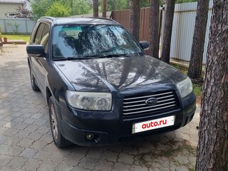 2007 Subaru Forester II Рестайлинг, чёрный, 470000 рублей, вид 1