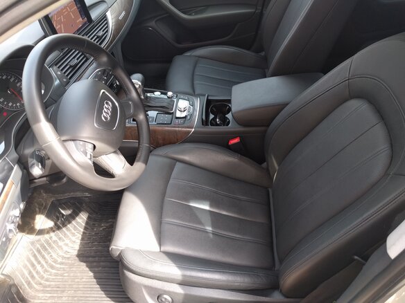 2012 Audi A6 allroad III (C7), серебристый - вид 6