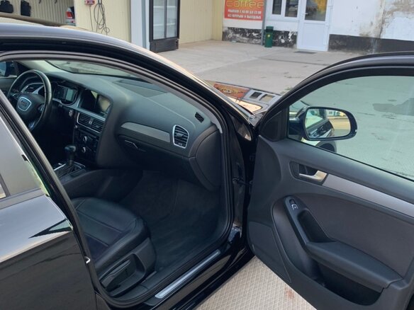 2012 Audi A4 IV (B8) Рестайлинг, чёрный - вид 8