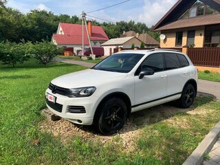 2012 Volkswagen Touareg II, белый, 2200000 рублей, вид 1