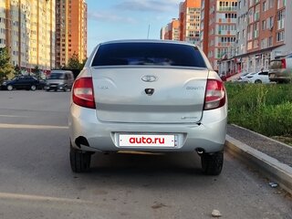 2014 Lada (ВАЗ) Granta I, серебристый, 219000 рублей, вид 5