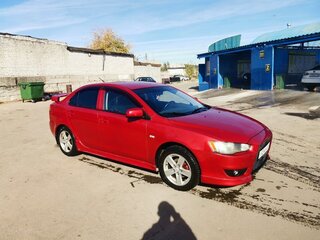 2008 Mitsubishi Lancer X, красный, 800000 рублей, вид 3