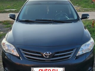 2010 Toyota Corolla X (E140, E150) Рестайлинг, чёрный, 1050000 рублей, вид 1