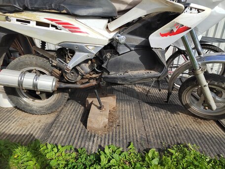 2001 Asa Moped, белый, 30000 рублей, вид 1
