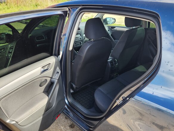 2010 Volkswagen Golf VI, синий - вид 12