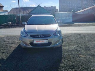 2011 Hyundai Solaris I, бежевый, 800000 рублей, вид 1