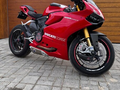 2013 Ducati 1199 Panigale, пурпурный, 1300000 рублей, вид 1