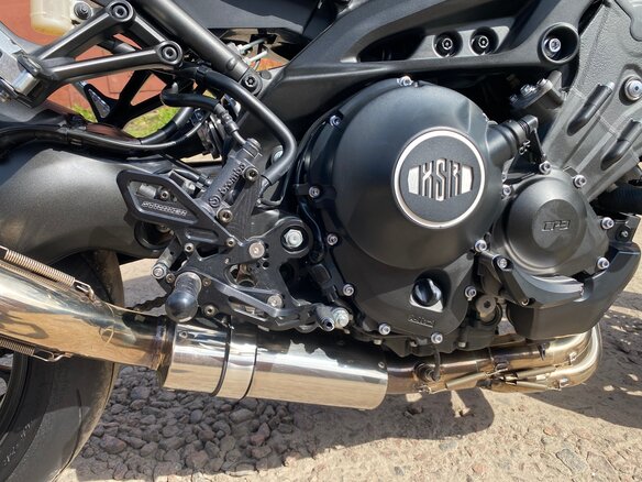 2016 Yamaha XSR900, синий, 799000 рублей - вид 15
