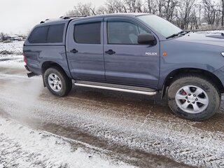 2012 Toyota Hilux VII Рестайлинг, серый, 2500000 рублей, вид 2