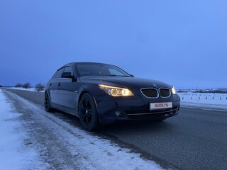 2008 BMW 5 серии 535xi V (E60/E61) Рестайлинг, синий, 1350000 рублей, вид 3