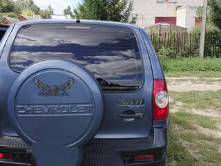2009 Chevrolet Niva I Рестайлинг, серый, 400000 рублей, вид 2