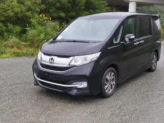 2015 Honda Stepwgn Spada V, чёрный, 1860000 рублей, вид 1