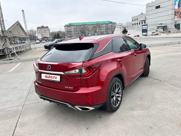 2019 Lexus RX 350 IV, пурпурный, 6757000 рублей - вид 5