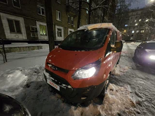 2017 Ford Transit Custom LWB I, красный, 1650000 рублей, вид 3