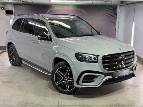 2024 Mercedes-Benz GLS 450 II (X167) Рестайлинг, серый, 13550000 рублей, вид 2