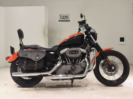 2008 Harley-Davidson Sportster 1200, оранжевый, 655000 рублей, вид 2