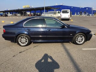 2003 BMW 5 серии 520i IV (E39) Рестайлинг, синий, 415000 рублей, вид 4