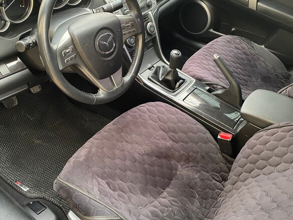 2007 Mazda 6 II (GH), чёрный, 820000 рублей - вид 8