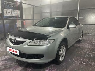2006 Mazda 6 I (GG) Рестайлинг, серебристый, 500000 рублей, вид 2