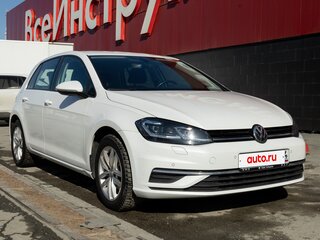 2019 Volkswagen Golf VII Рестайлинг, белый, 1700000 рублей, вид 4