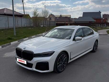 2020 BMW 7 серии Long 730Ld xDrive VI (G11/G12) Рестайлинг, белый, 7100000 рублей, вид 1