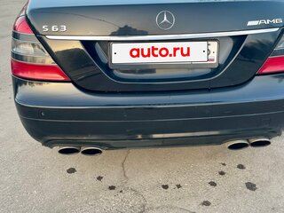 2008 Mercedes-Benz S-Класс AMG 63 AMG II (W221), чёрный, 1500000 рублей, вид 5