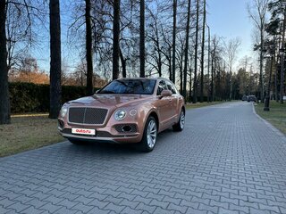 2016 Bentley Bentayga I, золотистый, 10200000 рублей, вид 1