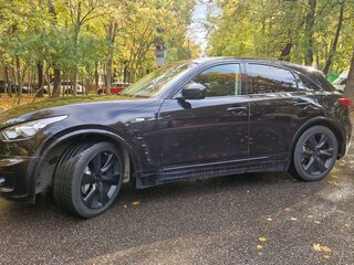 2013 Infiniti FX37 II (S51) Рестайлинг, чёрный, 2490000 рублей, вид 4