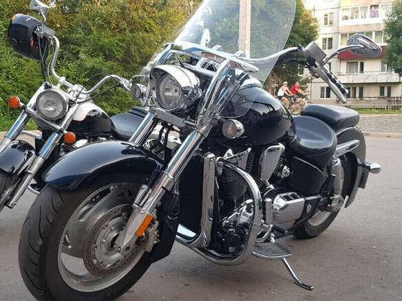 2005 Honda VTX 1800, чёрный, 960000 рублей - вид 4