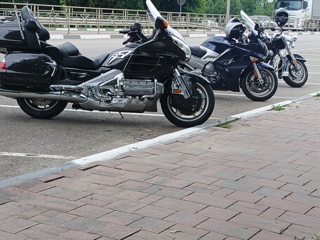 2006 Honda GL 1800 Gold Wing, чёрный, 1100000 рублей, вид 3