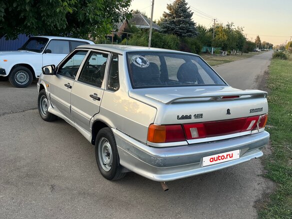 2004 Lada (ВАЗ) 2115, серебристый, 187000 рублей - вид 3