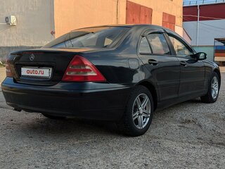 2003 Mercedes-Benz C-Класс 180 II (W203), чёрный, 650000 рублей, вид 4