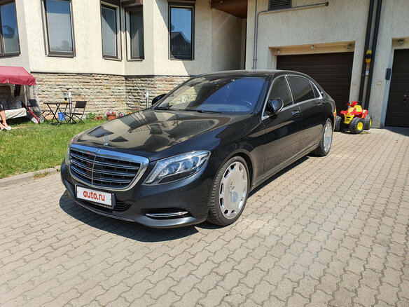 2015 Mercedes-Benz Maybach S-Класс 500 I (X222), чёрный