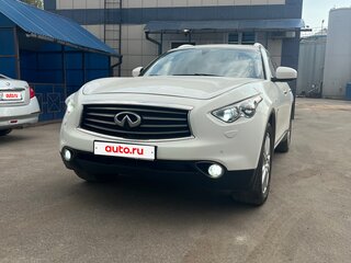 2013 Infiniti FX37 II (S51) Рестайлинг, белый, 1690000 рублей, вид 1