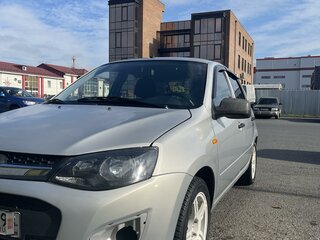 2015 Lada (ВАЗ) Kalina II, серебристый, 410000 рублей, вид 1