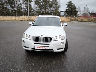 2012 BMW X3 28i xDrive II (F25), белый, 1420000 рублей, вид 3